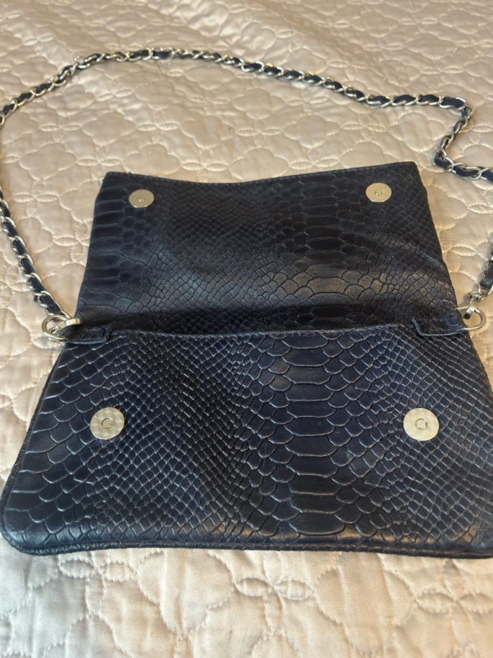 VERA ITALY "Jolda"Luxurious Italian Shoulderbag made of Genuine Leather in Italy - Picture 4 of 12